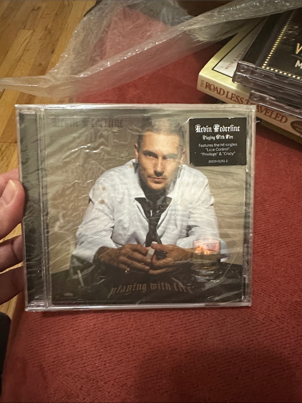 Kevin Federline "Playing With Fire" CD - White & Black Cover never open